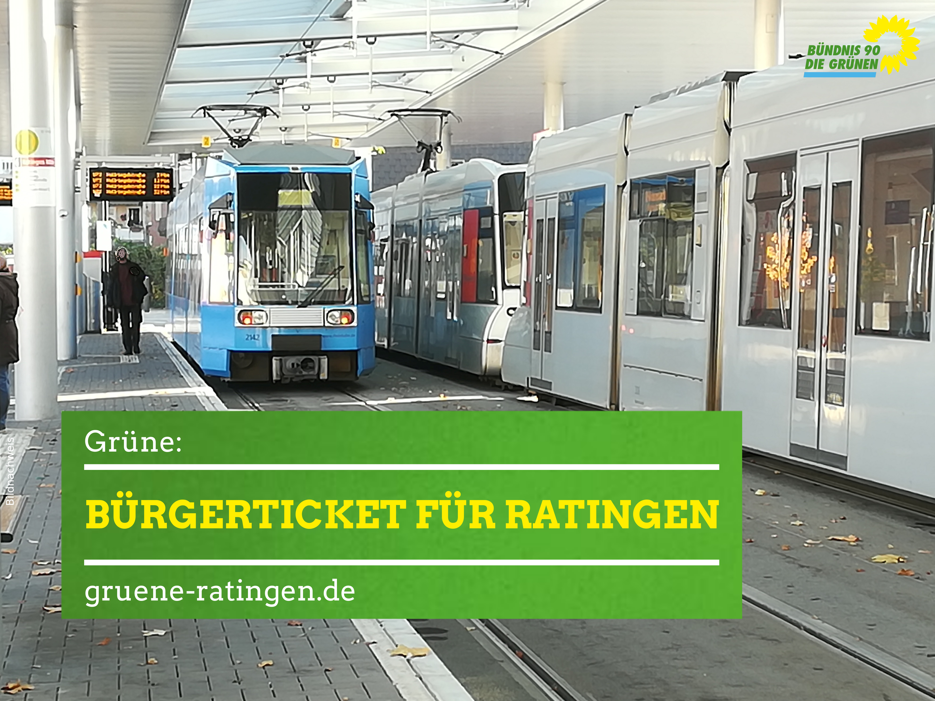 Grüne Ratingen setzen sich für ein Bürgerticket in Ratingen ein.