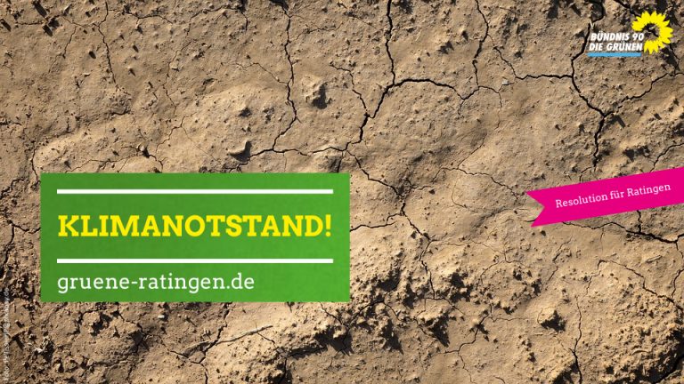 Grüne:               Resolution Klimanotstand auch für Ratingen!