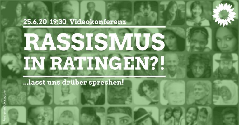 DO 25.06. 19.30h Videokonferenz zu Rassismus in Ratingen