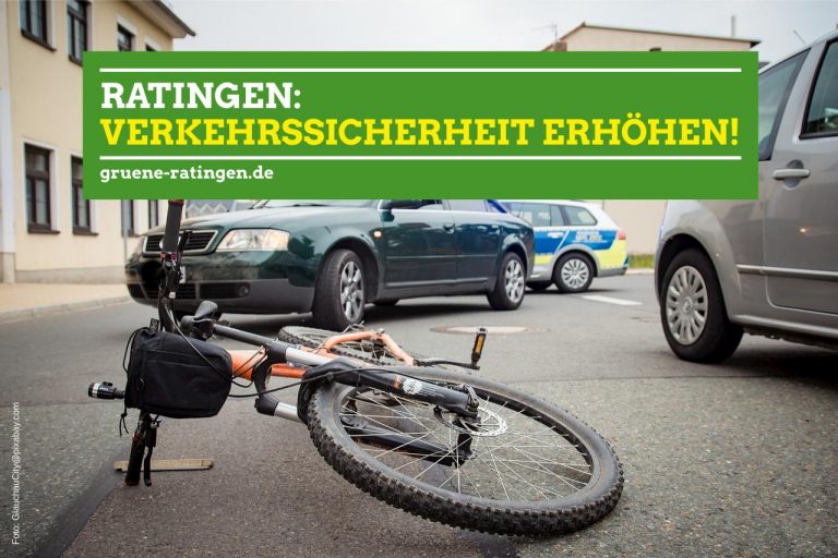 Grüne: Mehr Verkehrssicherheit in Ratingen